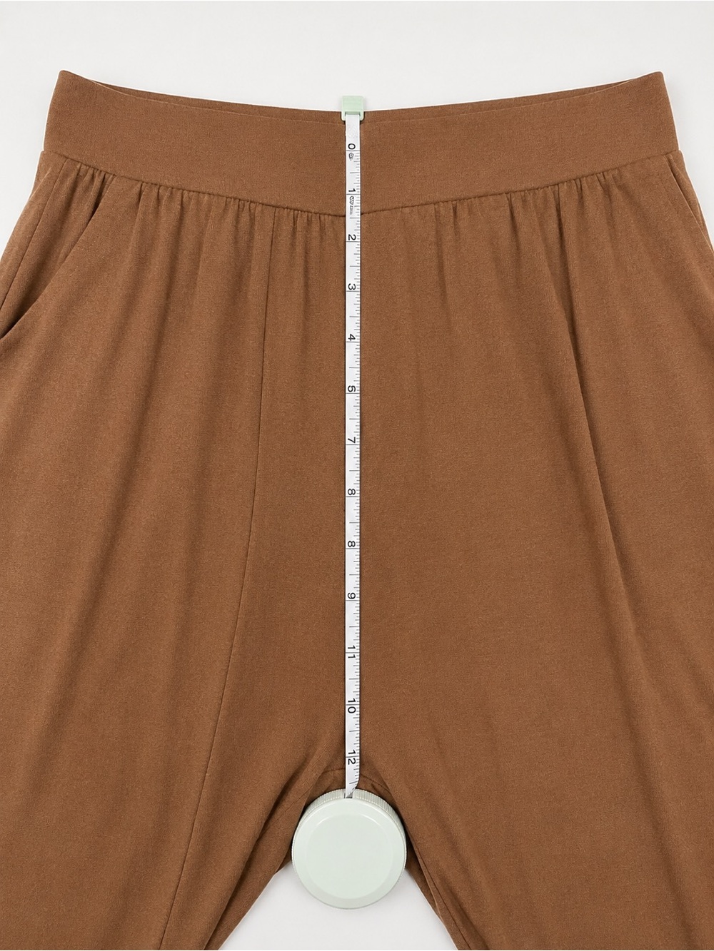 *NWT* Roamans Camel Stretch Wide Leg Crop Pant - Size 12 - Picture 7 of 7
